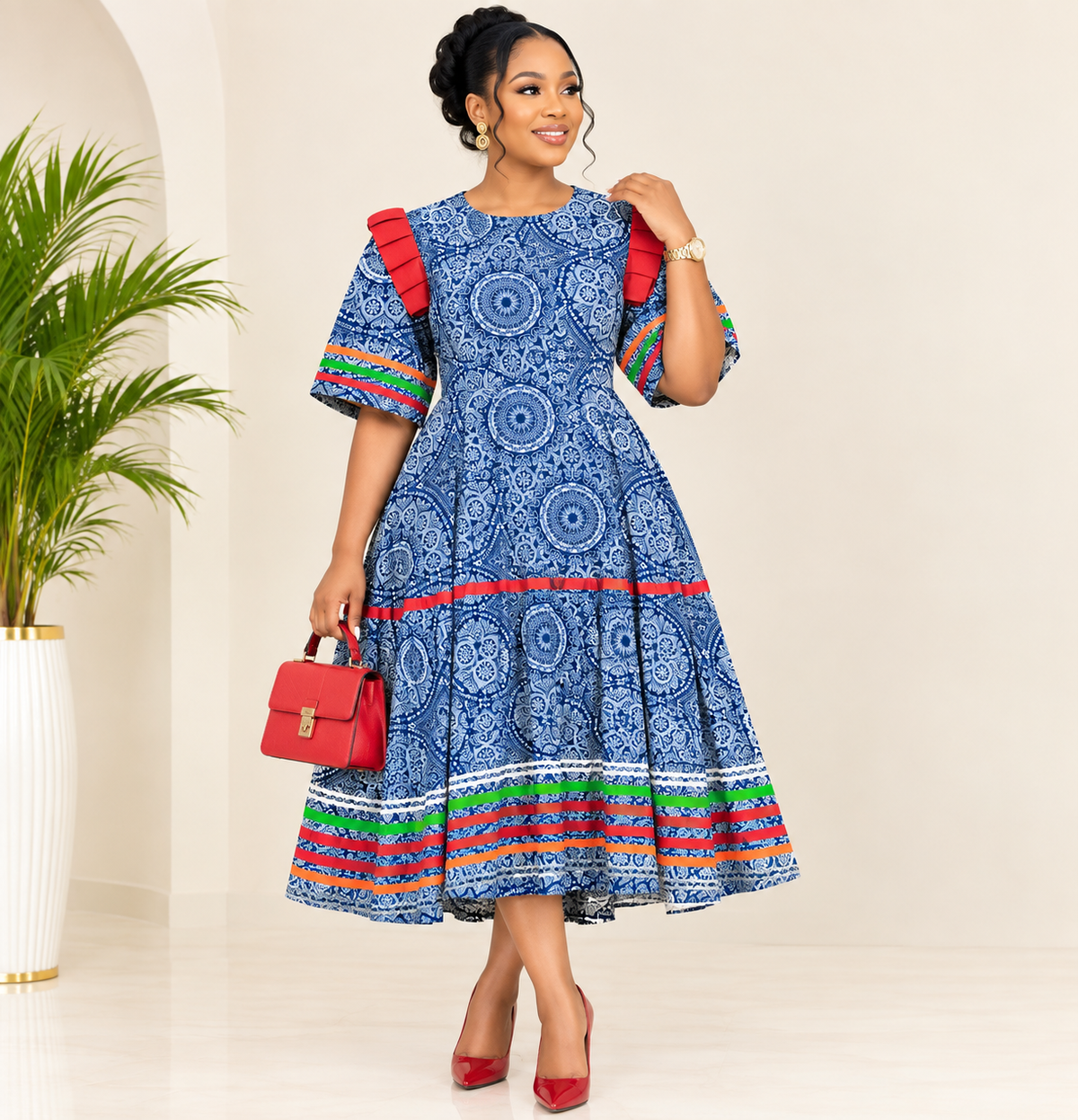 AF946-Traditional Dress