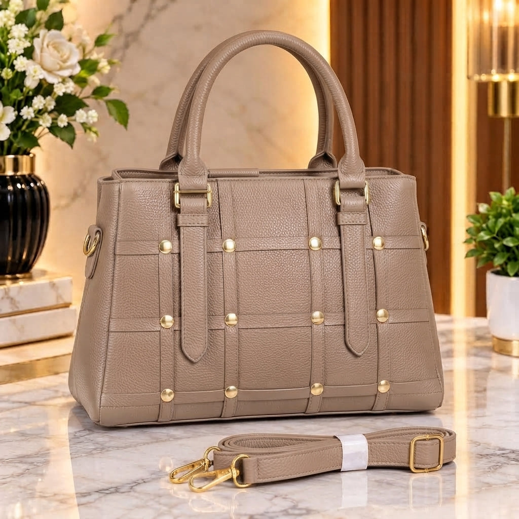 8X097-Handbag(Structured tote)